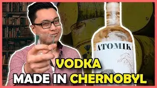 NUCLEAR Vodka?! Vodka made in CHERNOBYL! Atmoik Vodka!