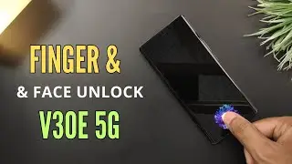 Vivo V30e 5G How To Set Finger Sensor & Face Unlock | Finger Sensor Kaise Set Karen |