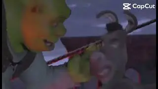 The whole shrek movie in 10 seconds | lazy | I’m at school sooo…