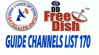 DD free Dish  Guide Channels List 170