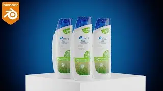 Shampoo 3D Animation | Blender 3D Product Animation