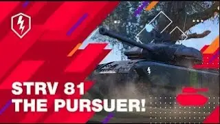 Strv 81-6.400к урона 5 фрагов (М)МАСТЕР ТАЩИЛ БОЙ КАК МОГ)В World of Tanks Blitz🦞