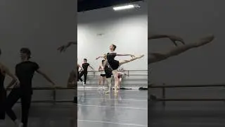 GUESS the variation, with different music?! 😮💪😁 #ballerina #ballet #shorts