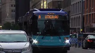 (A) Train Local/EXPRESS Shuttle Bus Action in Brooklyn: Part 1