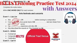 IELTS Listening Practice Test 2024 with Answers | 22.04.2024