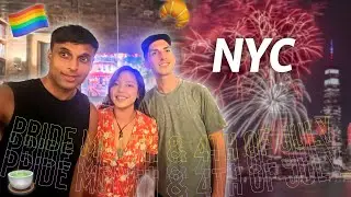 🏳️‍🌈 My First NYC Pride Parade & 4th of July Celebration with Vegan Feast!