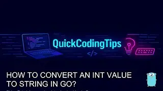 String Tutorial: convert an int value to string in Go