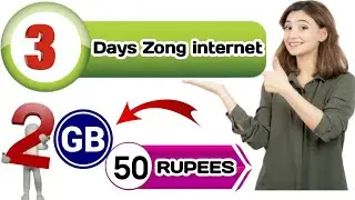 Zong sasta internet package | Zong internet package  | Zong ka sasta internet package 