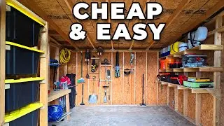 13 Simple Shed Storage Ideas