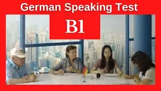 German Speaking Test Level B1, Mündliche Prüfung B1, 2025