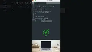 JavaScript tip: For Loops Shorthand | #shorts #javascript #shortcut
