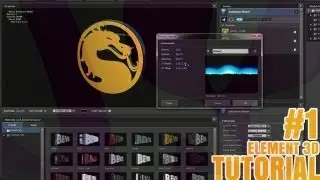 After Effects CS6 | Tutorial  ELEMENT 3D Plugin | #1