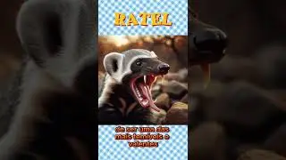 Ratel não tem medo de nada #shorts