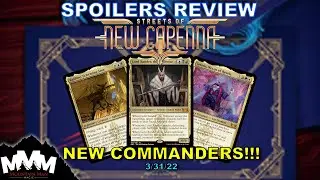 Streets of New Capenna Spoilers!  |  New Demon Commanders Revealed and THERE WILL BE SALT! | MTG CAP