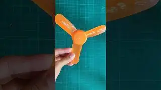 How to Make a Mini Fan using DC Motor 