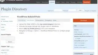 WordPress SEO Tutorial 18 - Connecting Posts with the Related Posts Plugin