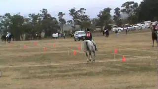Me and Caddy dressage at Seville 2010