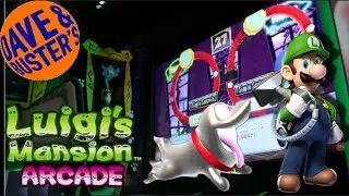 Playing Luigi’s Mansion Arcade @ Dave & Busters 🕹👻