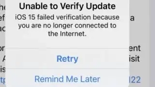 Unable To Verify Update In Iphone/ 💯 solution