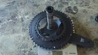 Ultegra R8000 compact (50/34) crankset 172.5 mm weight