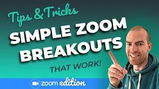 How to activate & run Zoom Breakouts successfully | Tips & Tricks