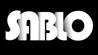 Create a stacked text effect with Photoshop