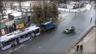 Запретный Донбасс. Обстрел троллейбуса. Серия 1 (18+)
