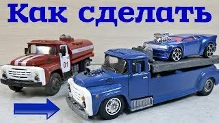 Tuning cars ZIL-130 do it yourself. How to make a tow truck