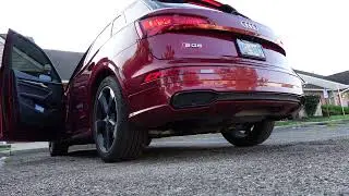 Audi SQ5 E85 cold start. That sweet, sweet corn 🌽.