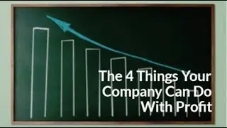 The 4 Things Your Company Can Do With Profit