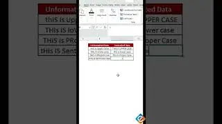 🔠📝✨ Transforming Text Case in Excel: Upper, Lower, Proper, and Sentence Case 