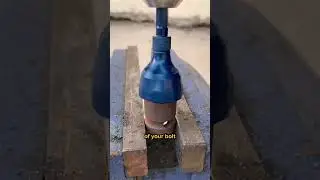 Get smooth bolts in SECONDS! 🛠️