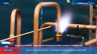 Elektrotexnika tarmog'ini rivojlantirish chora-tadbirlari