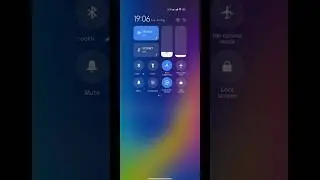 Miui 14 New Trick Control Centre Background Blur and Transparent 
