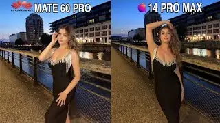 Huawei Mate 60 Pro Vs iPhone 14 Pro Max Night Mode Camera | Test Huawei Mate 60 Pro 5G