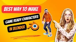 How i made best Game ready characters #3d  | NO. 1 TRENDING | #trending