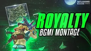 Royalty 🔥 4 Finger Claw + Full Gyro 🔥 BGMI MONTAGE 🔥 Ipad View Gameplay 