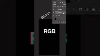 simple rgb in photoshop #graphicdesign #tutorial #photoshop #photoshoptutorial