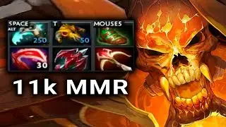 Clinkz third position, 11k MMR