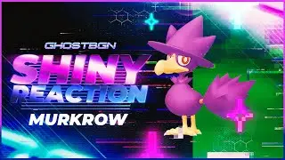 My First BDSP Shiny Pokemon Shiny Murkrow in Eterna Forest