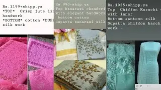 latest collection | Dress Material |Women's Dress Material | Online Shopping | cheapest suit| latest