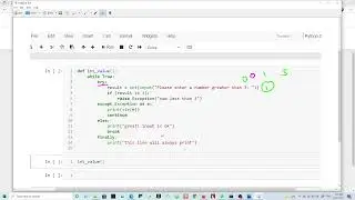 try | raise | except | finally| break | continue | while True | if |  exceptions in Python  |Part 14