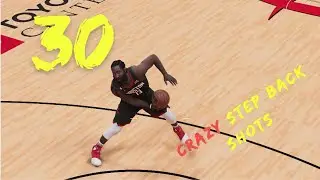 30 Crazy StepBacks by James Harden