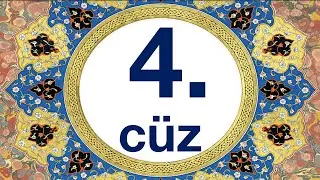 Mukabele 4. cüz/quran 4. juz bilgisayar hatlı kolay takipli kuran hatmi