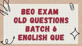 TRB BEO Exam old questions | BEO Exam 2023 #trb #tet #beoexam #oldquestionpapers #tnpsc