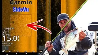 How to use Side imaging to find spring crappie