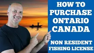 Purchase Ontario Canada Non Resident Fishing License Online - Outdoors Card - 2022