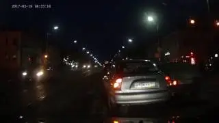 Поворот со второго ряда 
