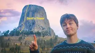 Climbing America's Most Bizarre Rock Formation