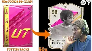50x 700K FUTTIES PACKS & 93+ ICON PLAYER PICKS  - EA FC 24 | ODINY'S ZONE